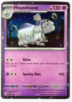 Houndstone Promo SV: Scarlet & Violet Promo Cards 042 NM Pokemon TCG - Image 1