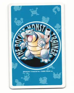 Squirtle No. 007 Ace Of Hearts Pocket Monster Poker Card Pokemon Japanese NM - Image 2