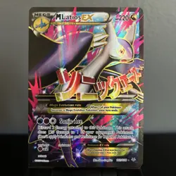 M Latios EX 102/108 Pokemon Card TCG Roaring Skies Holo Ultra Rare - Image 1