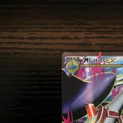 M Latios EX 102/108 Pokemon Card TCG Roaring Skies Holo Ultra Rare - Image 3
