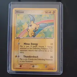 Ex Hidden Legends Minun 2004 Pokemon Card 67/101 C15 - Image 1