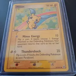 Ex Hidden Legends Minun 2004 Pokemon Card 67/101 C15 - Image 2