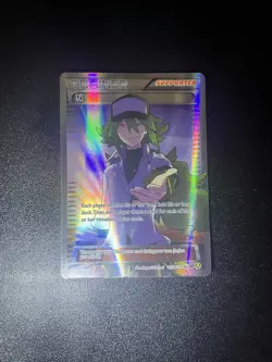 Pokemon XY Premium Trainer Collection 2017 N Full Art Holo Rare Card 105a/124 NM - Image 1