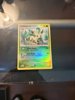 Pokemon Leafeon Card 24/100 Platinum Stamped Reverse Holo - Image 3