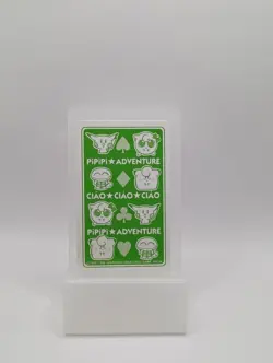 1998 POKEMON PIPIPI ADVENTURE PLAYING CARDS Pikachu 7 of Spades - Image 2