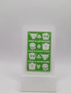 1998 POKEMON PIPIPI ADVENTURE PLAYING CARDS Clefairy 7 of Diamonds - Image 2