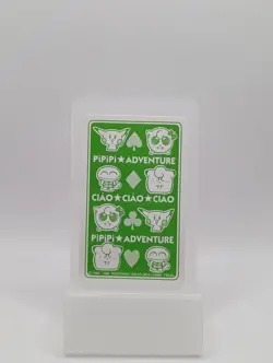1998 POKEMON PIPIPI ADVENTURE PLAYING CARDS Clefairy 8 of Diamonds - Image 2