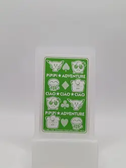 1998 POKEMON PIPIPI ADVENTURE PLAYING CARDS Clefairy 4 of Diamonds - Image 2