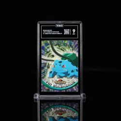 TAG 9 MINT *POP 1* BULBASAUR - #01- card - Topps Series 1 - 1999 TV Animation - Image 1