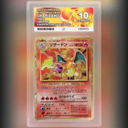 Pokemon TCG Charizard Holo Classic 003/032 Ace Label Japanese ACE 10 Card 2023 - Image 1