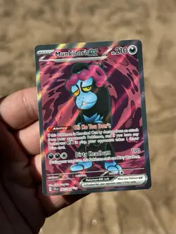 Pokemon SV Shrouded Fable Munkidori ex 83 Ultra Rare Full Art card NM 083/064 - Image 1