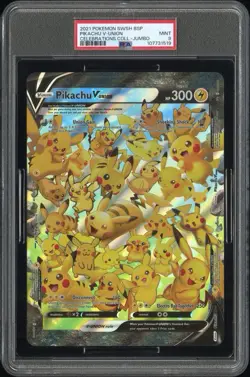 PSA 9 Pikachu V-Union SWSH139 Jumbo Promo Celebrations 25th Pokemon Card - Image 1