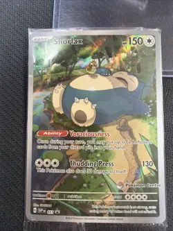 Snorlax 051 Sv: Scarlet & Violet Promo Cards Holo - Image 1