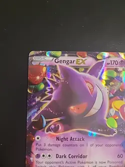 Gengar EX 34/119 - Pokemon Phantom Forces XY Ultra Rare Card NM/LP - Image 3