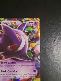 Gengar EX 34/119 - Pokemon Phantom Forces XY Ultra Rare Card NM/LP - Image 4