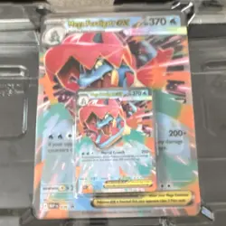 Pokemon Mega Feraligatr EX Jumbo Oversized Holo and Promo Card Set - Image 4