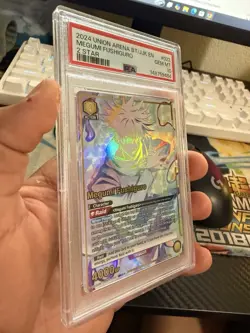 Bandai Union Arena BT/JJK EN Megumi Fushiguro #022 2 Star Foil PSA 10 - Image 2