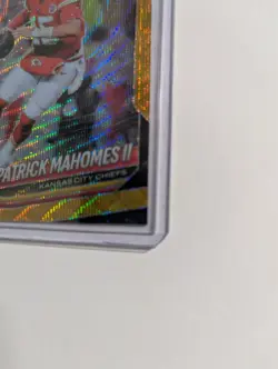 2025 Patrick Mahomes # 10/10 Gold Prizm Wave - Fresh Box Pull "Mint" Card #26 - Image 4