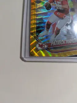 2025 Patrick Mahomes # 10/10 Gold Prizm Wave - Fresh Box Pull "Mint" Card #26 - Image 5