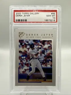 2000 Topps Gallery DEREK JETER #95 PSA 10 - New York Yankees - Image 1