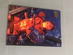 1994 Marvel Masterpieces Iron Man Fleer # 56 Base Card - Image 1