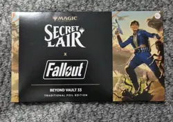 MTG Secret Lair X Fallout: Beyond Vault 33 - Traditional Foil Edition Sealed - Image 1