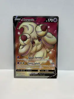 Alcremie v Full Art Ultra Rare Pokemon TCG Card 064/072 Shining Fates - Image 1