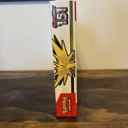 151 Zapdos ex Collection Box 4 Packs Scarlet & Violet Pokemon TCG **SEALED/NEW** - Image 4