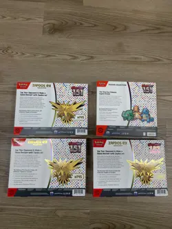 Pokemon TCG: Scarlet & Violet 151 Zapdos EX Collection Box (Lot of 3) - Image 2