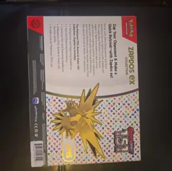 Pokemon TCG Scarlet & Violet 151 Factory Sealed Zapdos Ex Collection Box - Image 2