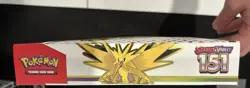 Zapdos EX Pokemon 151 TCG Scarlet & Violet Collection with 4 Booster Packs - Image 3