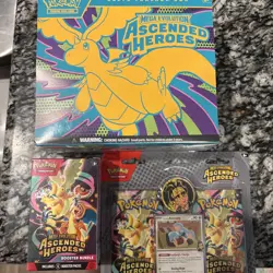 Pokemon Ascended Heroes Lot Of 3! 1 ETB, 1 booster bundle and a two Pack Blister - Image 1