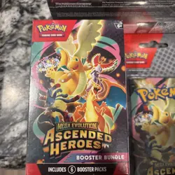 Pokemon Ascended Heroes Lot Of 3! 1 ETB, 1 booster bundle and a two Pack Blister - Image 3