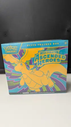 Pokemon TCG Ascended Heroes Etb And Ascended Heroes Booster Bundle New, Sealed! - Image 2