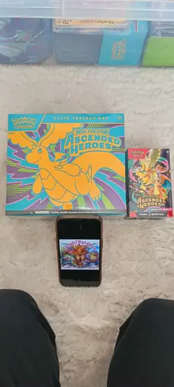 Pokemon TCG Ascended Heroes Etb And Ascended Heroes Booster Bundle New, Sealed! - Image 1