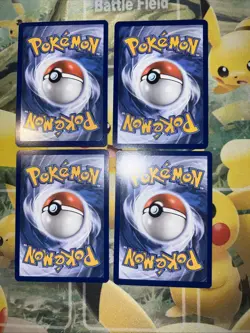 Playset Of 4 Lillie's Determination 119/132 MEG X4 Near Mint Pokemon TCG Cards - Image 2