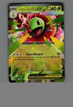 Mega Meganium ex Holo Promo Jumbo Cards 034 NM Mega Meganium ex Mega Meganium ex - Image 1