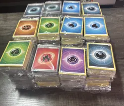 Pokemon TCG - Lot of 84 Sealed Packs of Basic Energy cards ETB - Image 2