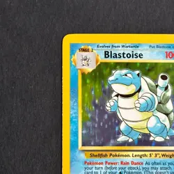 Blastoise 2/102 Base Set Holo Rare Pokemon Card - Image 2