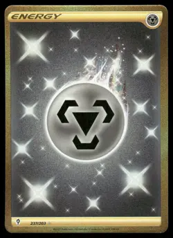Pokemon Cards Metal Energy 237/203 Holo Evolving Skies Secret Rare NM - Image 1