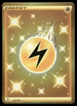 Pokemon Cards Lightning Energy 235/203 Holo Evolving Skies Secret Rare NM - Image 1