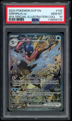 Greninja EX 132 Special Illustration Collection PROMO - PSA 10 - Pokemon Card - Image 1