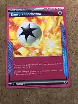 Pokemon Card Energia Ricchezza 191/191 Scintille Folgoranti Italiano Near Mint - Image 1
