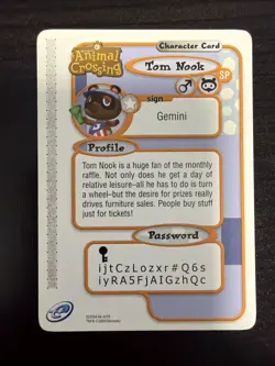 Animal Crossing Ereader Card (Tom Nook #175) - Image 2