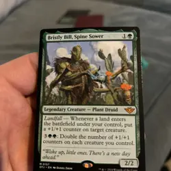 MTG English Bristly Bill, Spine Sower LP Normal - Image 3