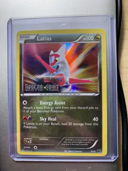 Latias 9/20 *NM* 2012 Dragon Vault Stamped Holo Rare Pokemon Card - Image 1