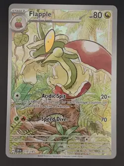 Flapple - 210/191 - Illustration Rare - Surging Sparks - Pokemon Card - NM/M - Image 1