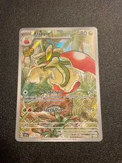 Flapple - 210/191 - Illustration Rare - Surging Sparks - Pokemon Card - NM/M - Image 1