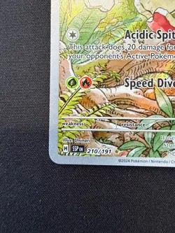 Pokemon TCG Flapple Surging Sparks Illustration Rare Card 210/191 - Image 4