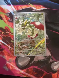Pokemon TCG Flapple Illustration Rare Card Surging Sparks Series 210/191 - Image 3
